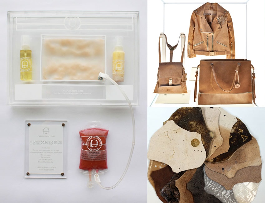 Pure Human - Artigos de "couro humano" feitos com DNA de Alexander McQueen stylo urbano-2