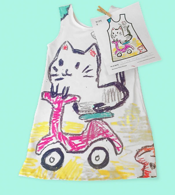 Marca de moda infantil permite que as crianças desenhem as estampas de seus vestidos stylo urbano-4