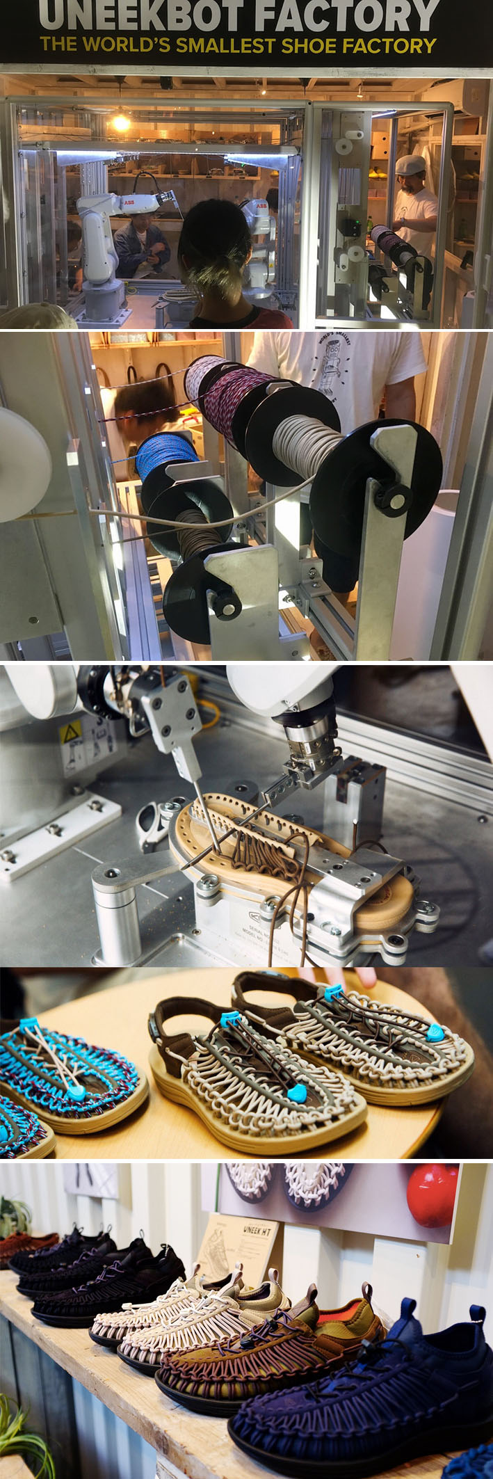 Na loja do futuro Uneekbot Factory, dois robôs fabricam sapatos sob demanda em seis minutos stylo urbano