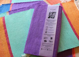 PLASTEX: O tecido feito em tear manual com upcycling de sacolas plásticas