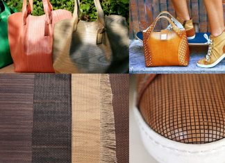 Tecidos de folha de madeira são uma alternativa sustentável ao couro