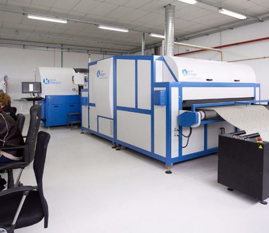 Kornit Allegro & Cut permite estampar e cortar tecidos num único processo automatizado
