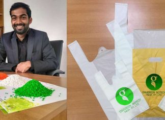 EnviGreen – Sacolas plásticas 100% orgânicas que podem biodegradar e virar ração animal