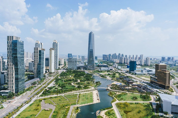 Songdo: A primeira cidade inteligente e sustentável do mundo stylo urbano