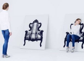 Canvas – Poltronas que se camuflam na forma de quadros
