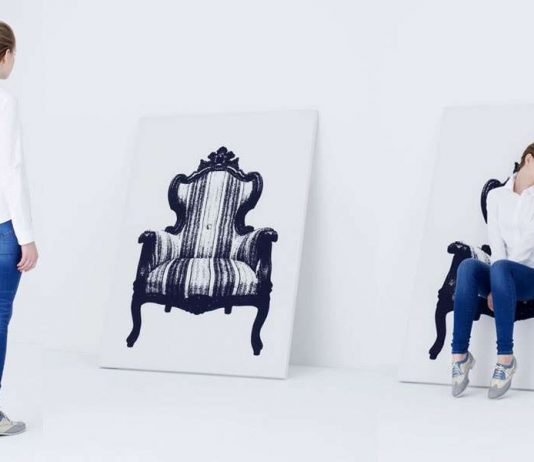 Canvas – Poltronas que se camuflam na forma de quadros