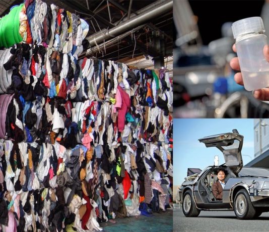 Empresa japonesa transforma roupas velhas de algodão em combustível para carros