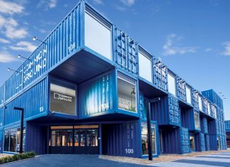 Common Ground, o maior shopping center do mundo feito de contêineres