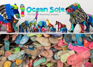 Artesãos transformam chinelos velhos em obras de arte e objetos de decoração