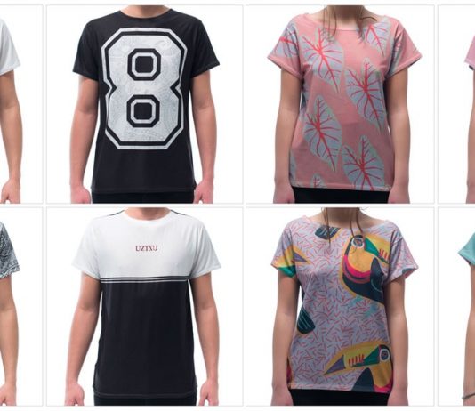 Moda Reversível : a camiseta Uztzu pode ser usada de 4 maneiras diferentes
