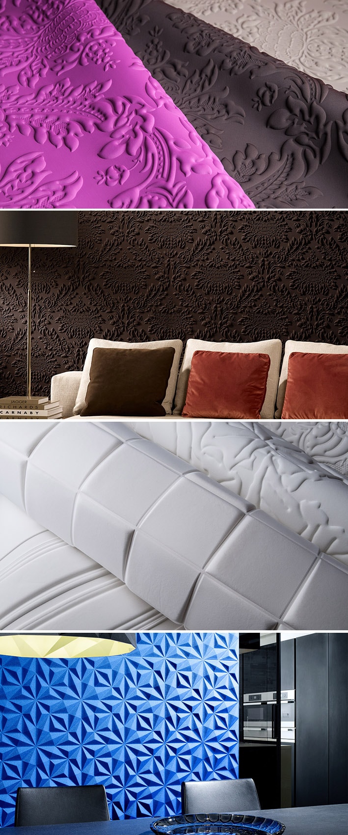 Tecidos tridimensionais dão sofisticação e sensação tátil na decoração e moda stylo urbano-1