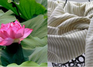 Da flor de lótus se produz o tecido mais espiritual e ecológico do mundo