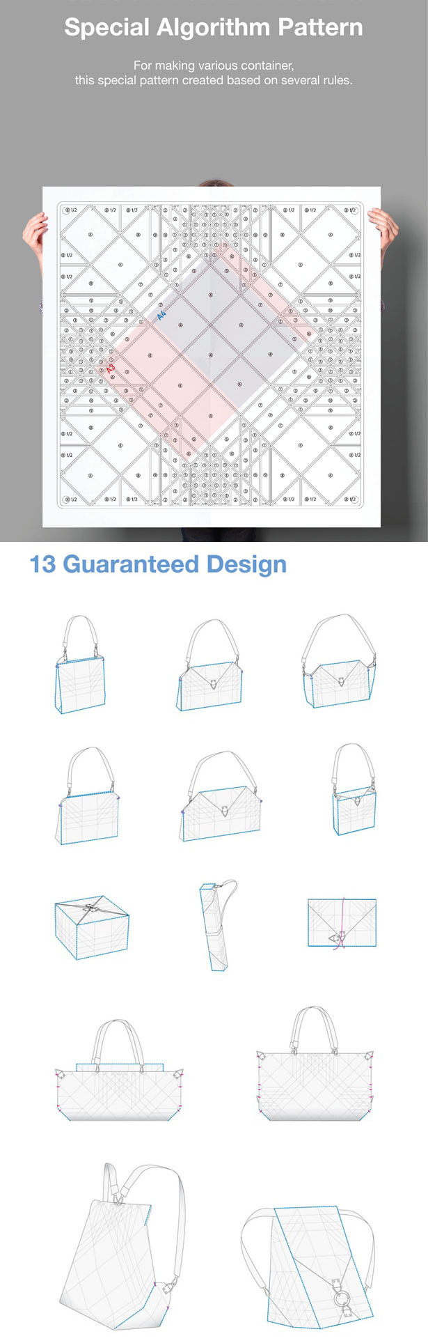 Modibag : a bolsa origami que se transforma em 13 modelos diferentes stylo urbano