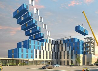 Arquitetura verde: uso de contêineres torna mais rápida e barata a construção de hotéis