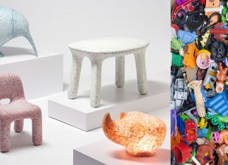 ecoBirdy transforma velhos brinquedos de plástico em belos móveis e objetos