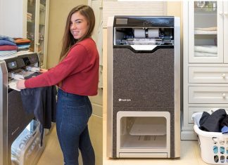 Você odeia dobrar roupas? A FoldiMate pode dobrá-las em pilhas