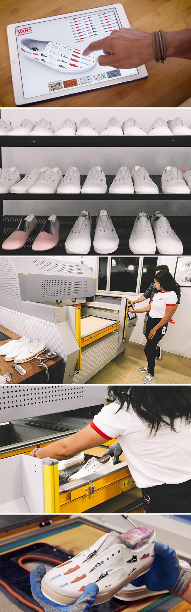 Vans desenvolve máquina que personaliza tênis em menos de 15 minutos stylo urbano