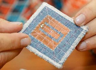 Pesquisadores da USP criaram uma antena têxtil que pode ser vestida