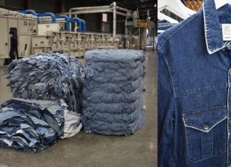 Moda circular : como jeans usados são transformados em novas fibras de algodão reciclado