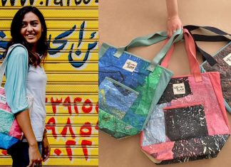 UpFuse : bolsas coloridas e estilosas feitas de sacolas plásticas descartadas