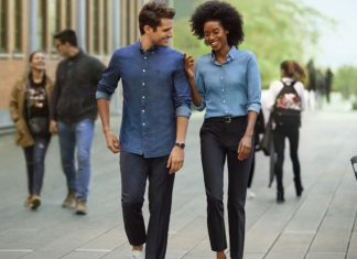 Gant lança linha de camisas feitas de resíduos plásticos retirados do oceano