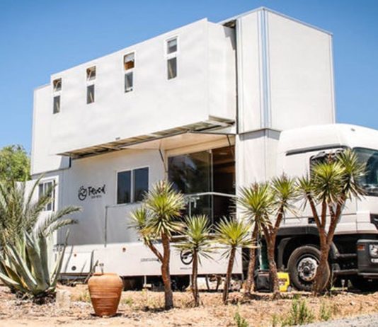 Truck Surf Hotel, o primeiro hotel de luxo móvel do mundo