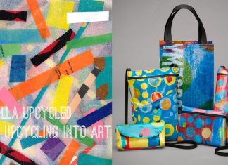Sara Bella Upcycled transforma sacolas plásticas descartadas em belas bolsas