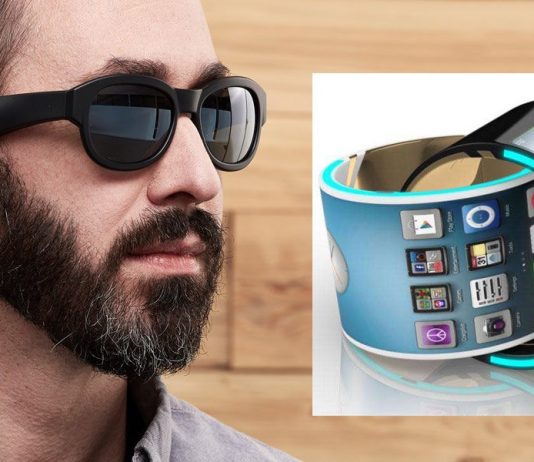 O smartphone está evoluindo para wearables de moda como braceletes e óculos RA
