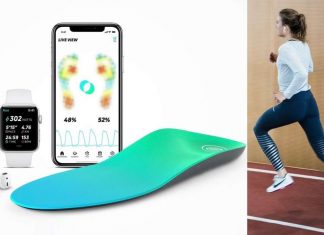 A palmilha Runvi é um treinador digital capaz de analisar sua corrida da cabeça aos pés