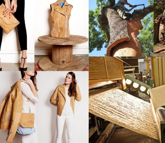 Marcas de moda vegana utilizam o durável e sustentável tecido de cortiça
