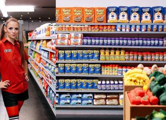 Artista Lucy Sparrow abre supermercado que oferece 31.000 itens de feltro feitos à mão