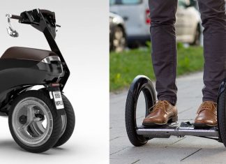 UrmO e Ujet, veículos elétricos dobráveis para transporte individual urbano