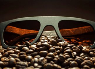 Ochis Coffee, o primeiro óculos de sol feito de resíduos de café