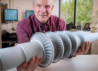 GE criou uma turbina compacta que pode fornecer energia para 10 mil residências usando CO2
