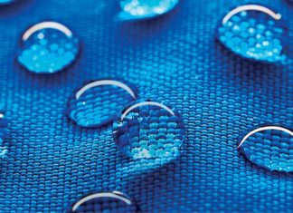 AquaVent : novo acabamento hidrofóbico ecológico e sem água para roupas e calçados