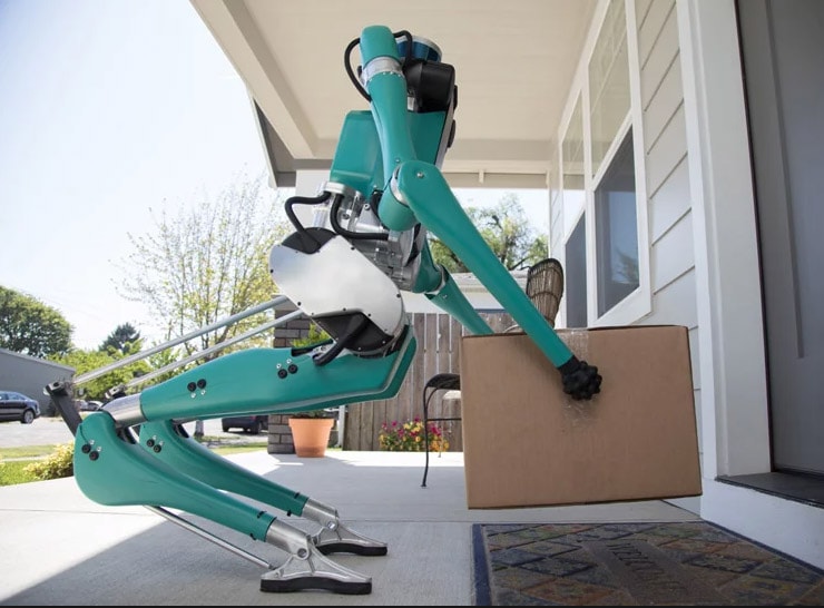 Ford desenvolve robô dobrável que entrega pacotes em domicílio stylo urbano