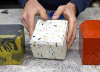 Saiba como transformar sacolas plásticas descartáveis em mármore