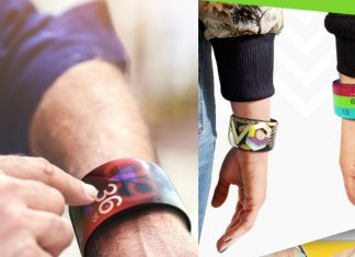 Pulseira digital Bangle une jóia, smartphone e smartwatch