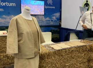 Fortum e Spinnova apresentam as primeiras roupas feitas de palha de trigo