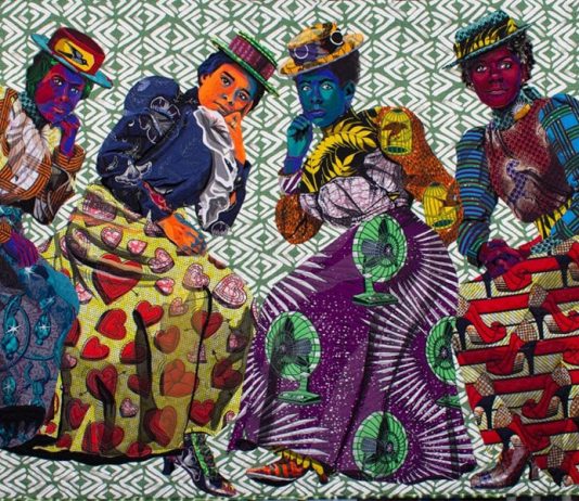 Artista cria belos retratos de patchwork de figuras negras