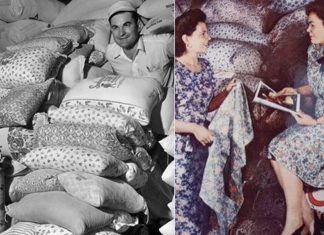 Durante a década de 1930, a moda era vestir-se com sacos de farinha estampados