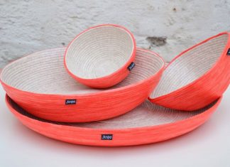Jinja produz objetos de decoração a partir do desperdício têxtil