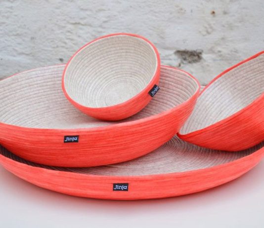 Jinja produz objetos de decoração a partir do desperdício têxtil