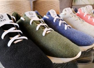 Ubac é um novo tênis ecológico feito 100% de roupas de lã recicladas