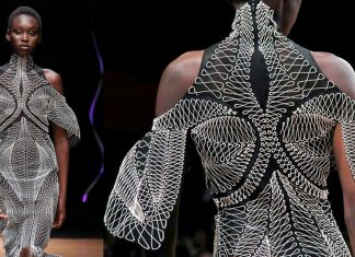 Nova coleção de alta costura de Iris Van Herpen funde biologia com moda