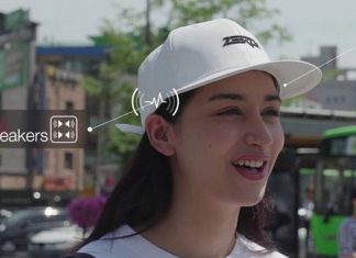 ZEROi: O boné com alto-falante de condução óssea Bluetooth