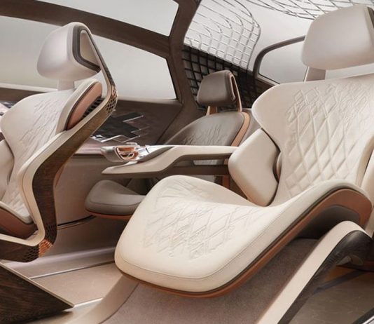 Bentley utiliza laminado de uva no interior de seu carro conceito EXP 100 GT
