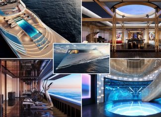 Aqua, o primeiro super-iate movido a hidrogênio do mundo