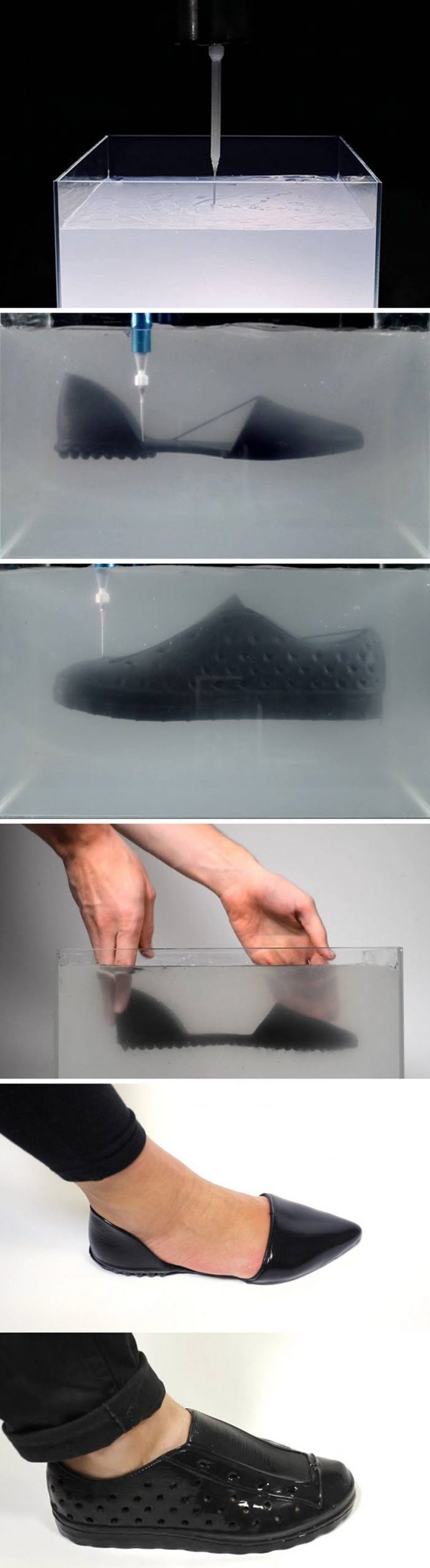 Native Shoes apresenta seus sapatos de borracha líquida impressos em 3D