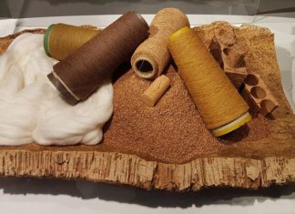 Cork.a.Tex-Yarn: Fio com elevada incorporação de cortiça